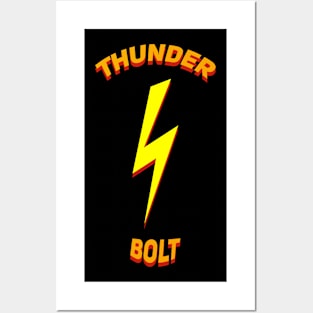 THUNDER Bolt Posters and Art